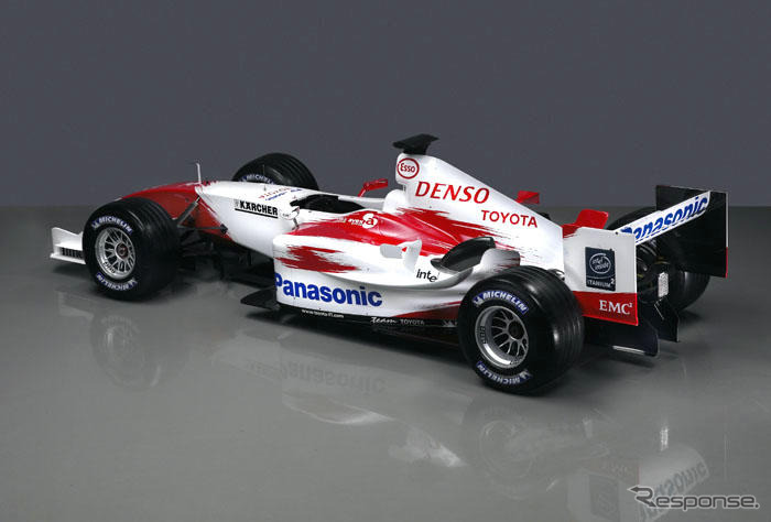 【トヨタF1ドリーム】2004年型「TF104」発表---カイゼン