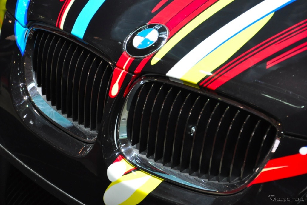 BMW アートカー  Jeff Koonsデザイン（ジャカルタモーターショー11）