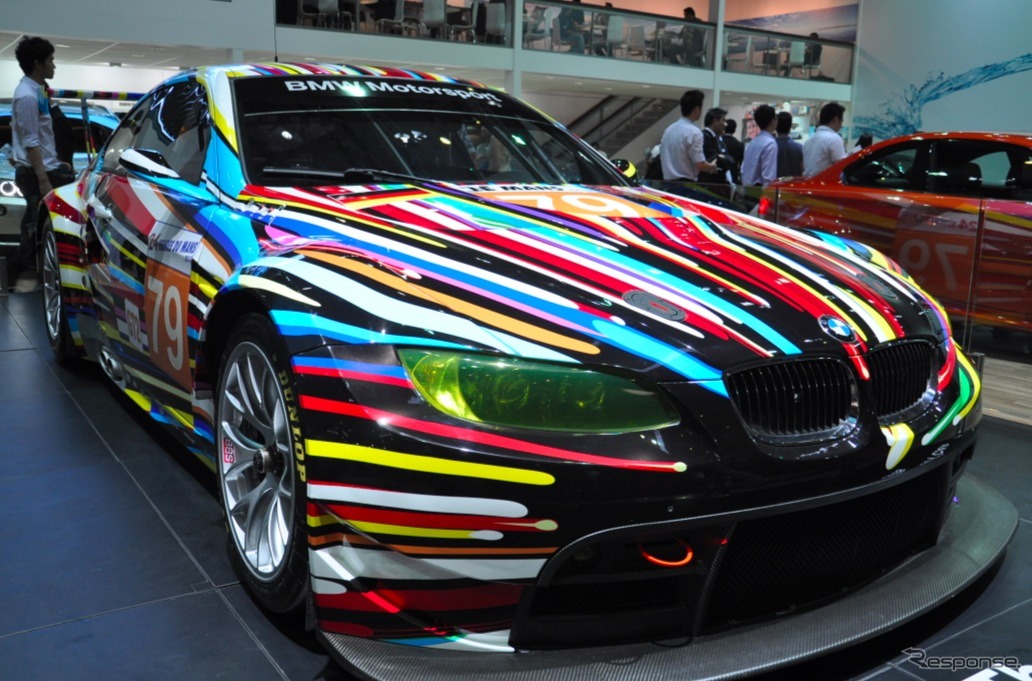 BMW アートカー  Jeff Koonsデザイン（ジャカルタモーターショー11）