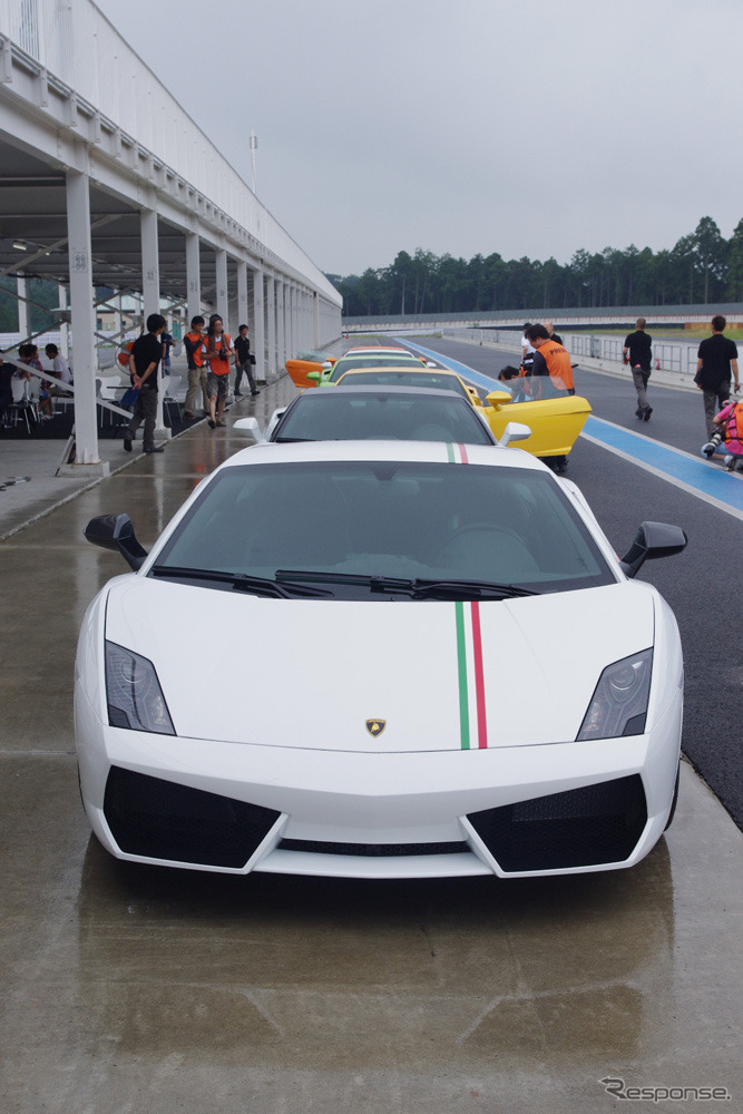 ランボルギーニ ガヤルド LP550-2試乗会