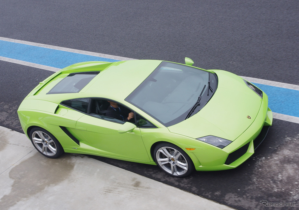 ランボルギーニ ガヤルド LP550-2試乗会