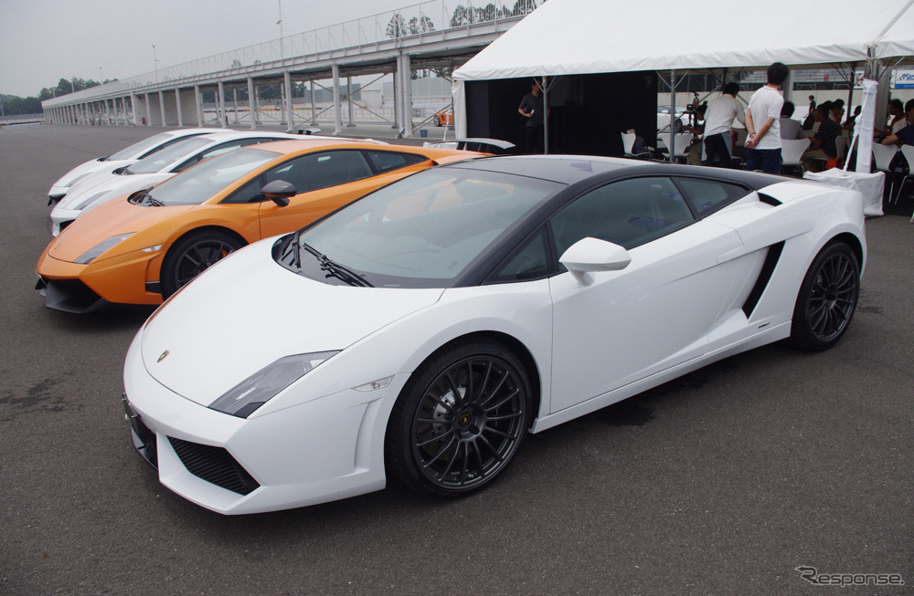 ランボルギーニ ガヤルド LP550-2試乗会