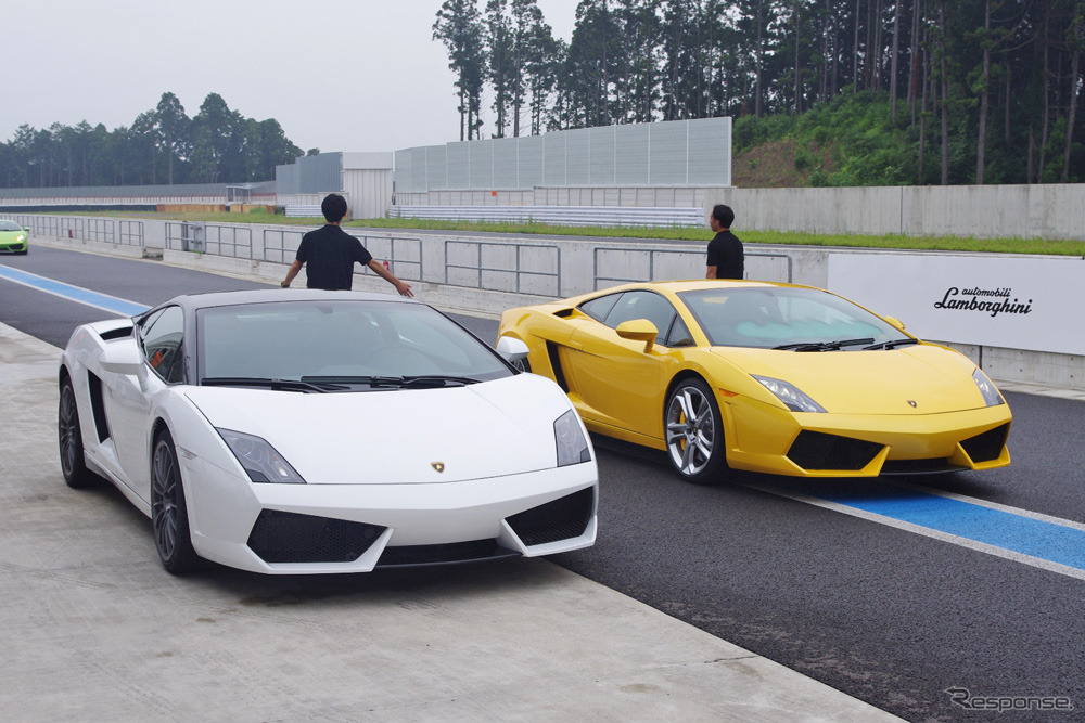 ランボルギーニ ガヤルド LP550-2試乗会
