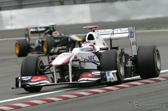 小林可夢偉（ザウバー）、F1ドイツGP