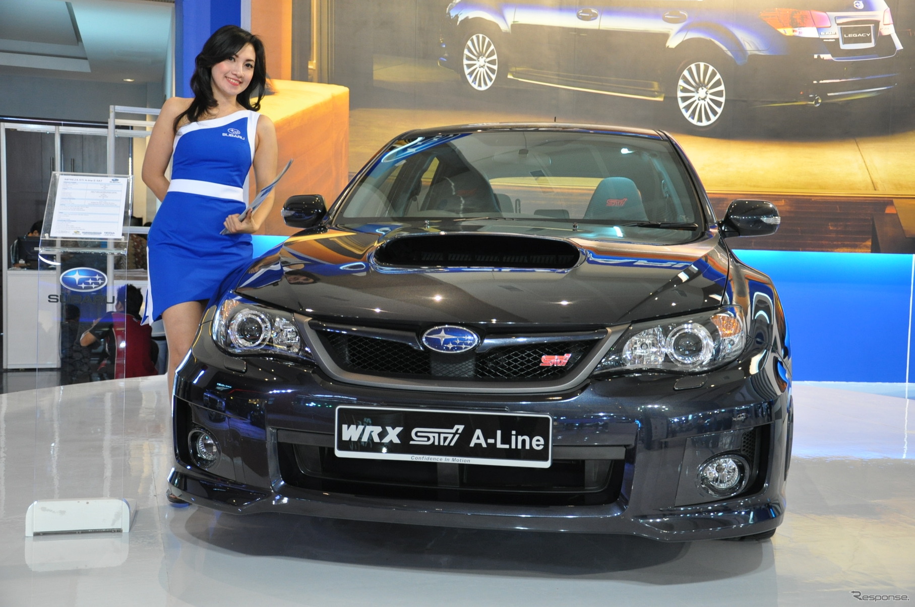 スバル インプレッサWRX STI A-Line（ジャカルタモーターショー11）