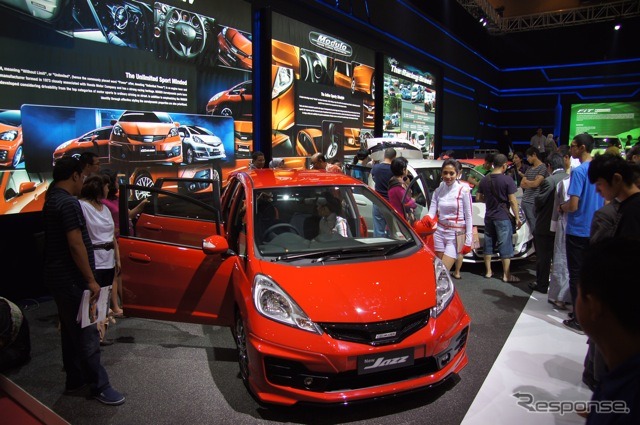 ジャカルタモーターショーのホンダブース