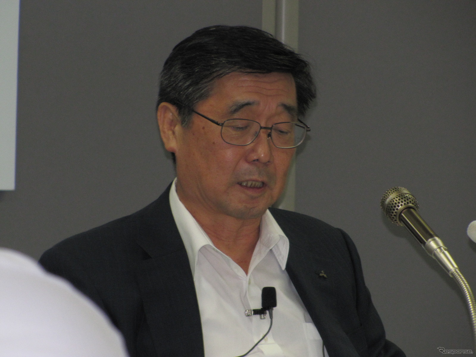 三菱自動車青砥常務「われわれは恵まれていた」