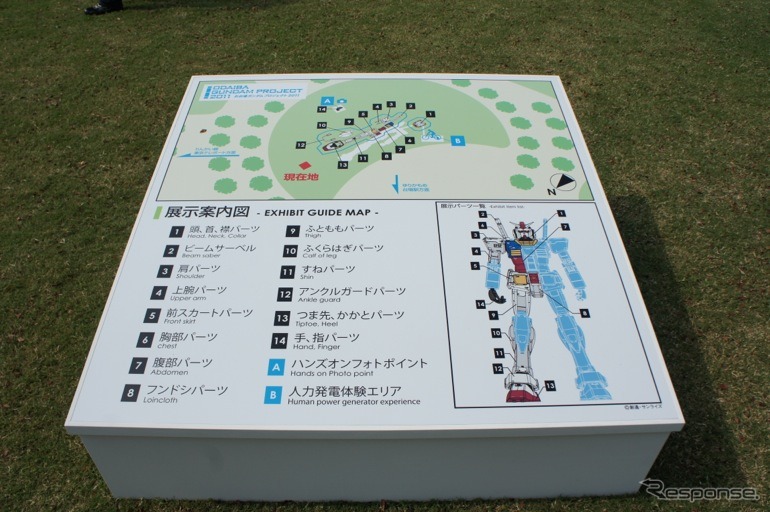 お台場ガンダムプロジェクト2011（C）創通・サンライズ