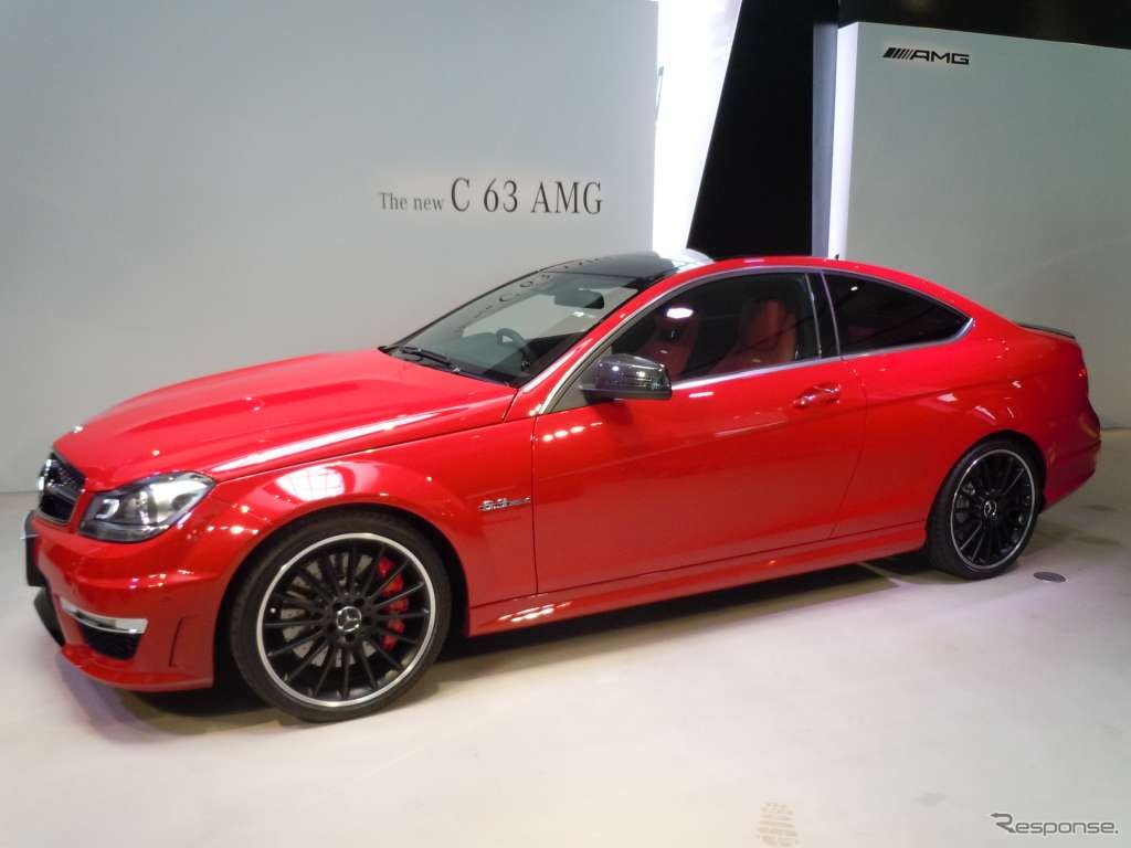 メルセデスベンツ新型C63AMG発表会