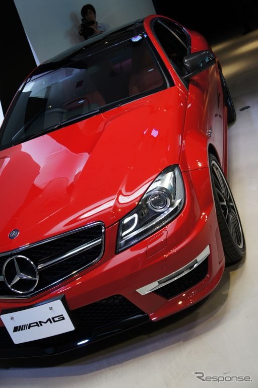 メルセデスベンツ新型C63AMG発表会