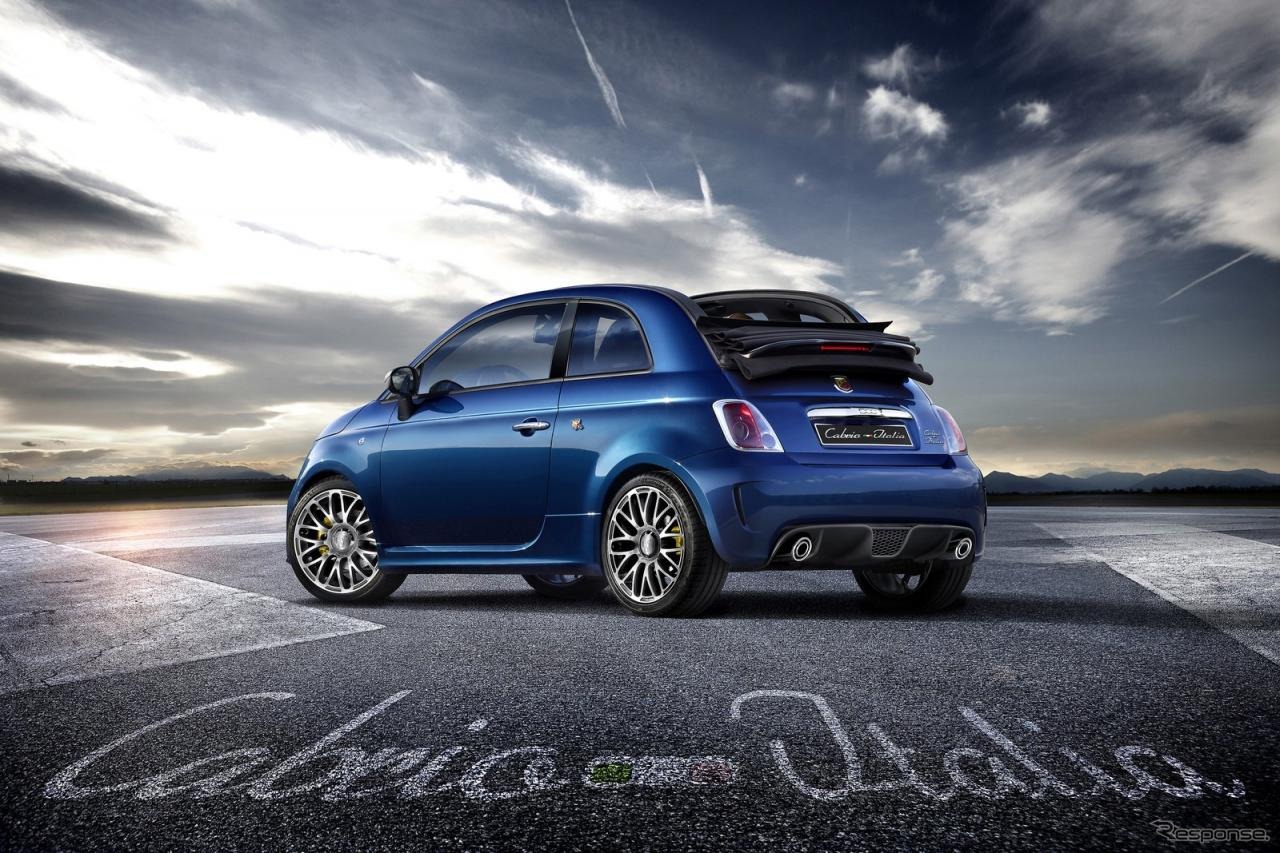 アバルト500カブリオ（日本名：アバルト500C）イタリア