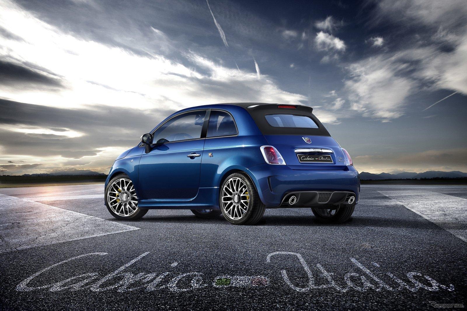 アバルト500カブリオ（日本名：アバルト500C）イタリア