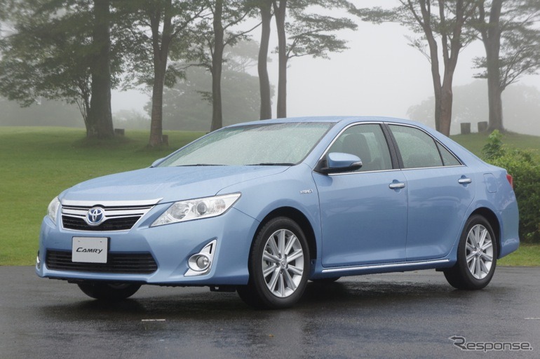 トヨタ カムリ 新型、国内モデルは全車ハイブリッド化