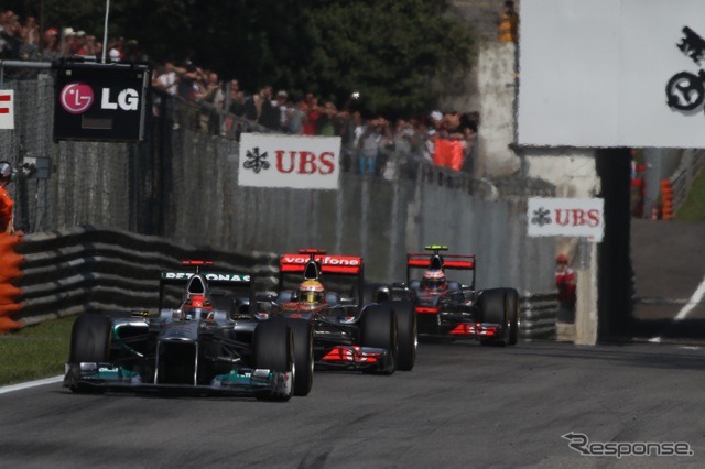 シューマッハ vs ハミルトン（F1イタリアGP）