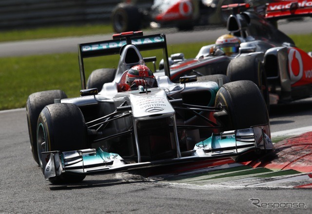 シューマッハ vs ハミルトン（F1イタリアGP）