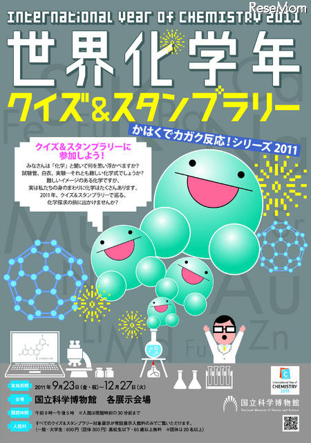世界化学年クイズ＆スタンプラリー