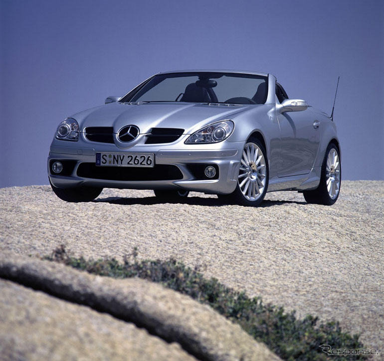 【ジュネーブモーターショー'04出品車】新型メルセデスベンツ『SLK』受注状況
