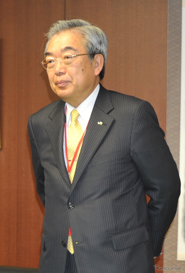 2011年2月に国土交通省に要望に訪れた時の中島尚俊社長