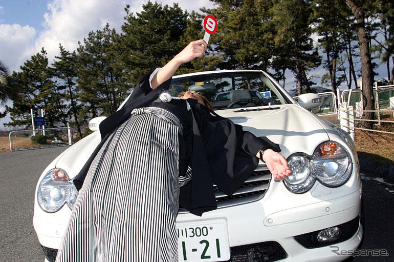 【'04 JAIA】MJブロンディ メルセデスベンツ『SL55 AMG』捨て身的キャラにシビれました。スバラシイ!!