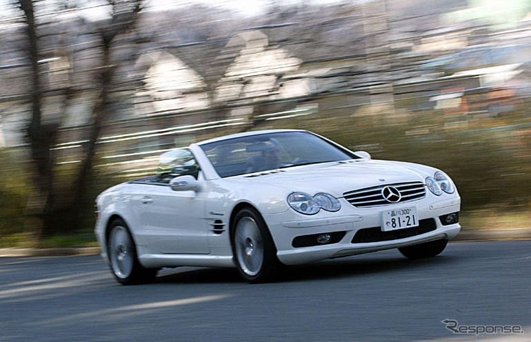 【'04 JAIA】小沢コージ　メルセデスベンツ『SL55 AMG』おカネ持ちのココロくすぐる、快感ロードスター