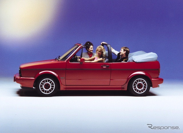 VWゴルフカブリオレ初代（1979年〜）