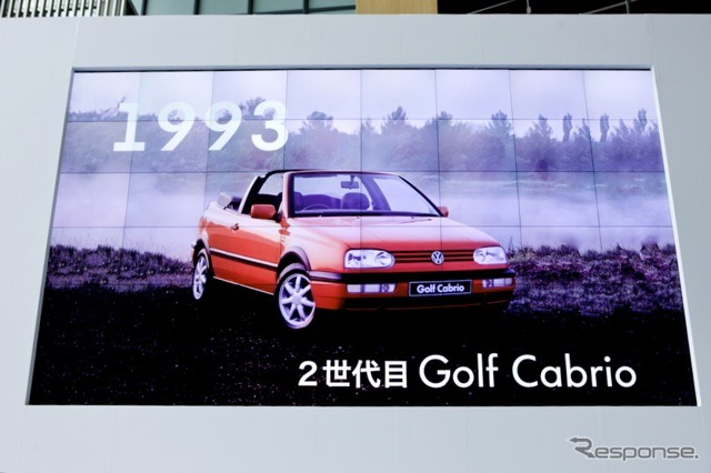 VWゴルフカブリオレ2代目（1993年〜）