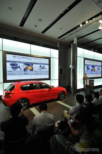 ロペス氏（BMW 1シリーズ日本発表）
