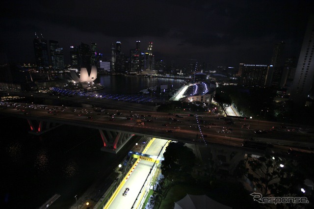 F1シンガポールGP、23日