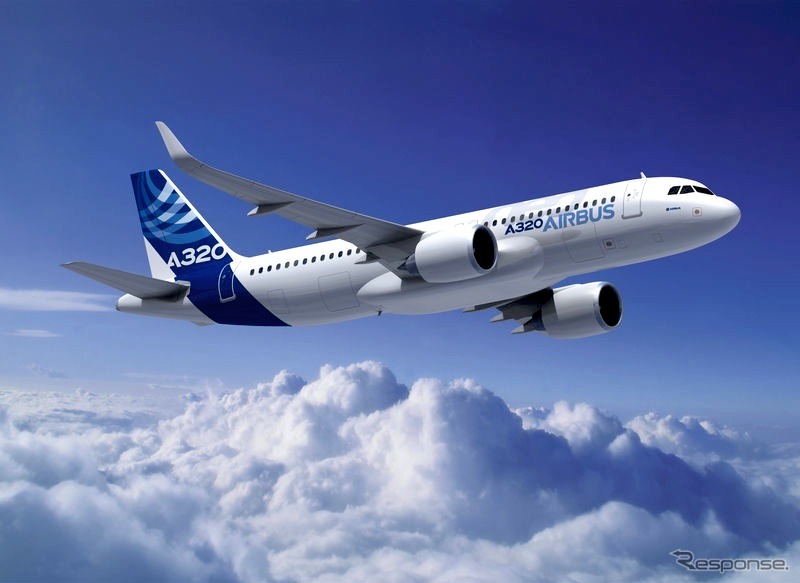 開発中のエアバスA320neo