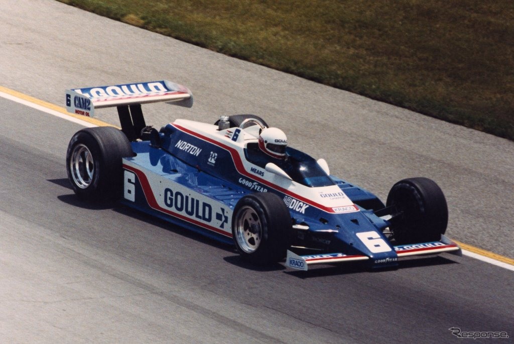 リック・メアーズは70年代から80年代にかけて、インディ500で4回の優勝を挙げた名ドライバー。写真は1981年のもの。