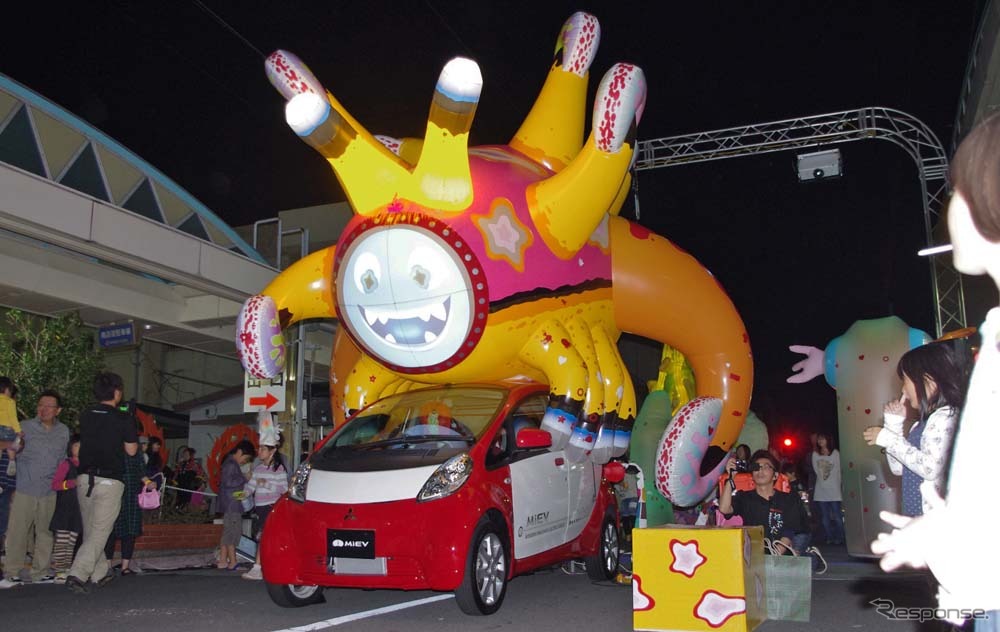 長崎県五島市で開催された「i-MiEV ねぶた PROJECT」