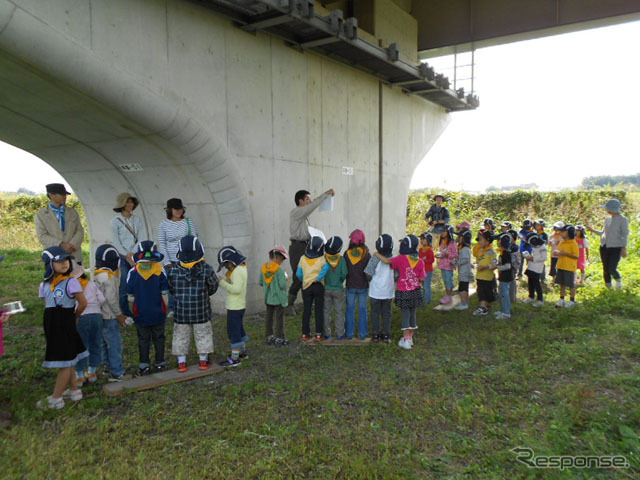 見沼たんぼ首都高ビオトープでの自然体験イベント（18日）