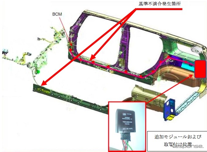 ハマー H3、ウィンカーのバルブ切れに気づかないかも