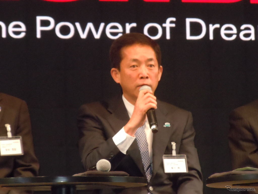 ホンダ峯川尚常務執行役員