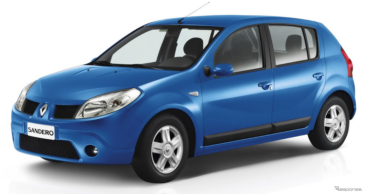 ロシアで人気のコンパクトカー、ルノー・サンデロ