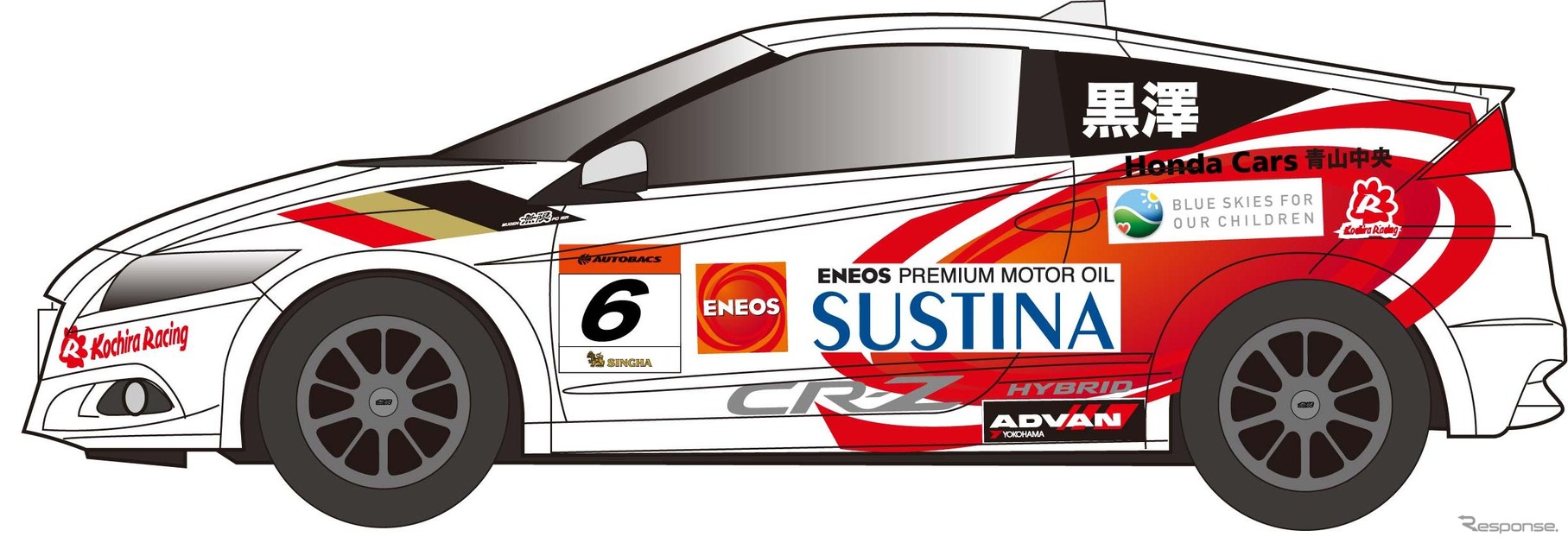 JAF Grand Prix FUJI SPRINT CUP 2011 のレジェンドカップ車両のカラーリングが決定