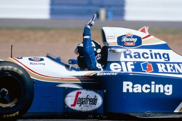 1994年、デイモン・ヒルのF1マシーン