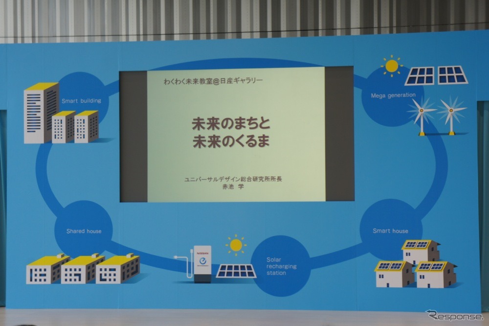 日産 PIVO 3 先行公開…赤池先生とメガネ助手による講義