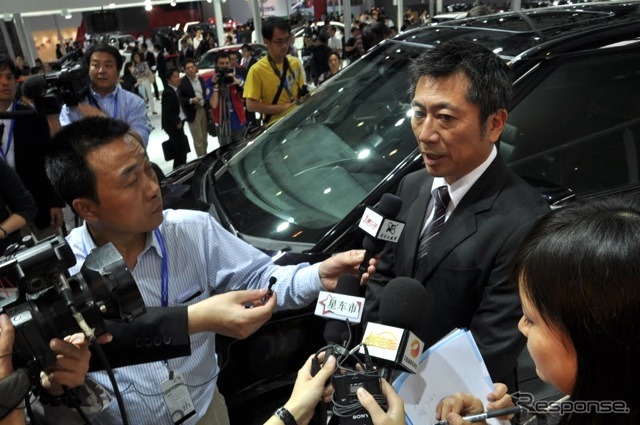 東風ホンダの水野泰秀総経理（広州モーターショー11）