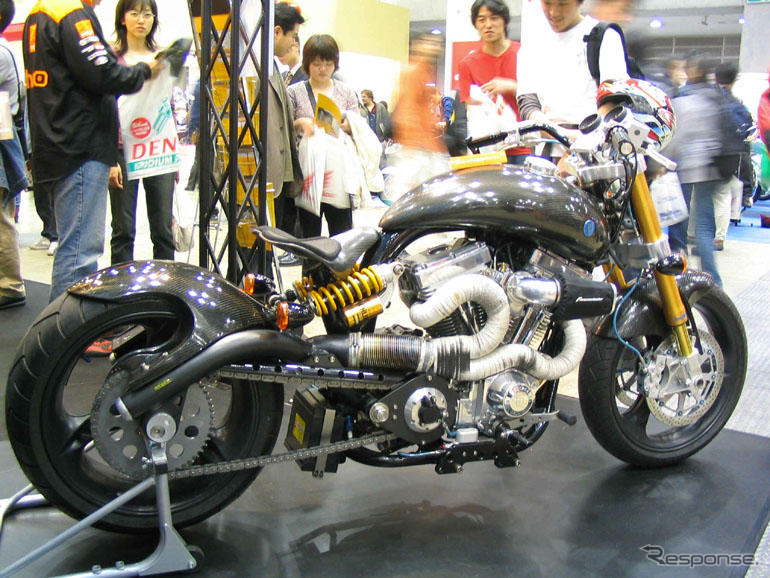 【東京モーターサイクルショー04】日本車を撃墜!?…コンフェデレイト『ヘルキャット』