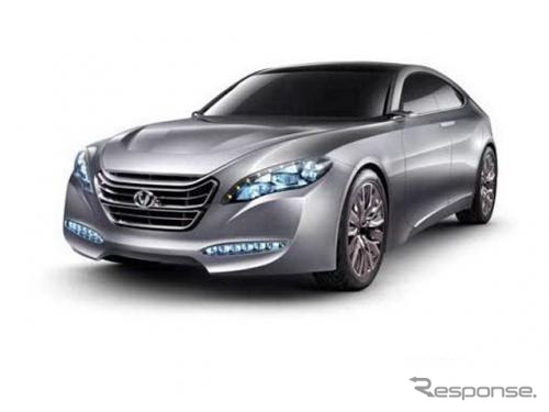 ヒュンダイの中国合弁、北京現代の新ブランド、「SHOUWANG」のハイブリッドコンセプトカー、BHCD-1