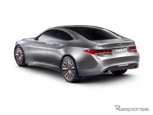 ヒュンダイの中国合弁、北京現代の新ブランド、「SHOUWANG」のハイブリッドコンセプトカー、BHCD-1