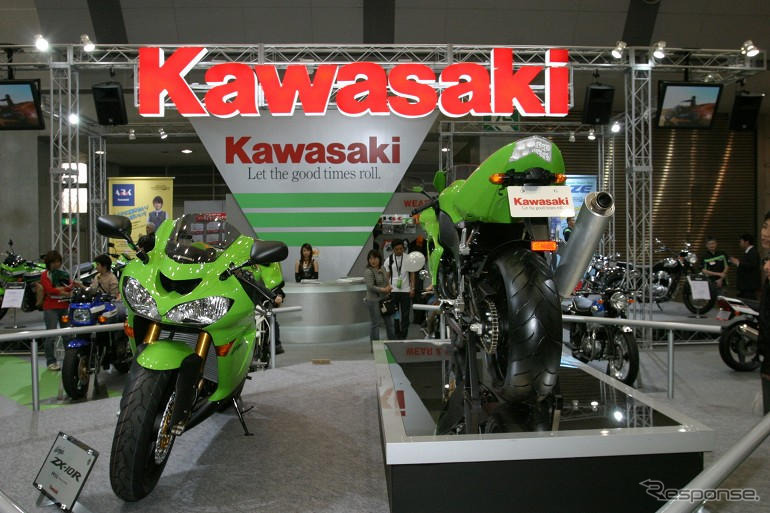 【東京モーターサイクルショー04】写真蔵…カワサキブース編