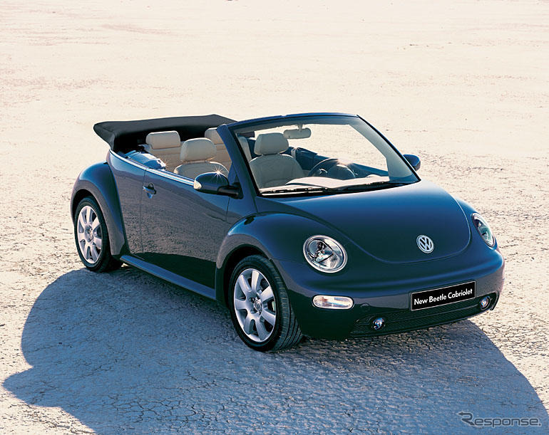 VW『ニュービートルカブリオレ』に新グレード…35万円引き下げ