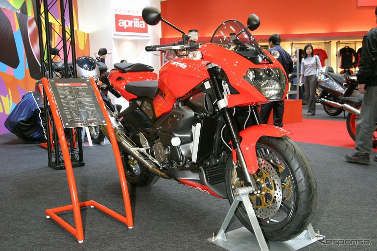 【東京モーターサイクルショー04】写真蔵…アプリリア編