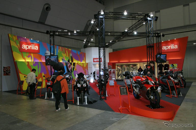 【東京モーターサイクルショー04】写真蔵…アプリリア編