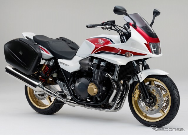 CB1300 SUPER TOURING パールサンビームホワイト×キャンディーアルカディアンレッド×サイクロンブルーメタリック