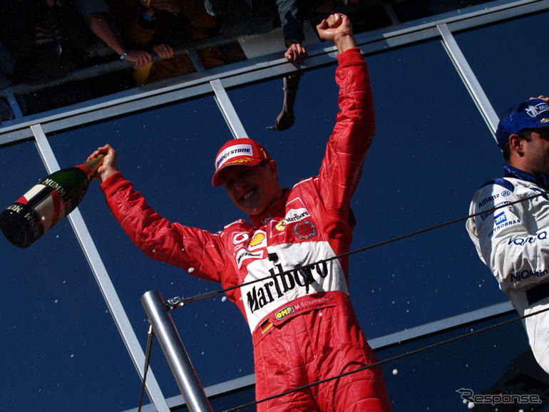 【F1サンマリノGP】決勝…シューマッハ開幕4連勝、バトンは自己最高位