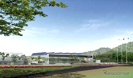 日信工業鞍掛新工場完成イメージ