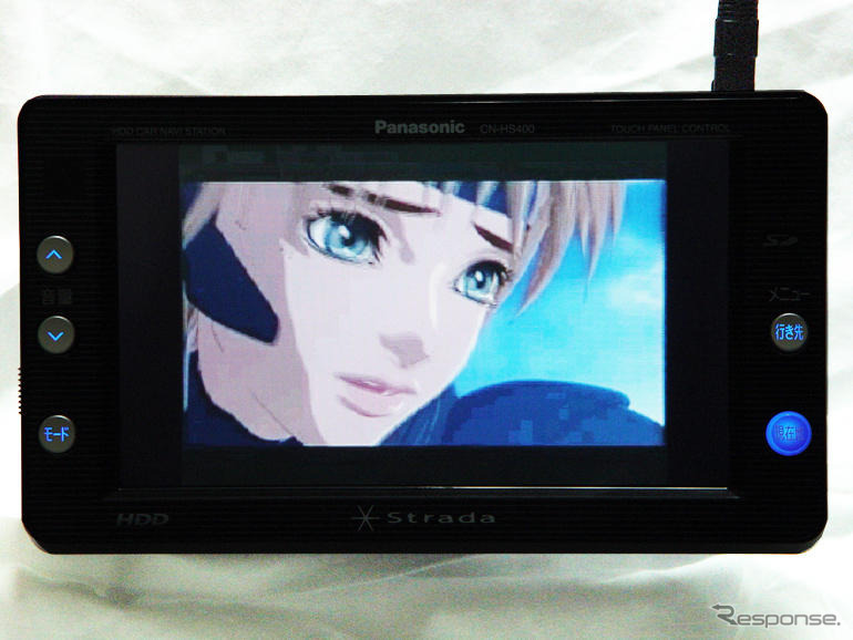 【ストラーダ HS400長期リポート　その2】SDカードで取り込んだMPEG4動画も再生できる